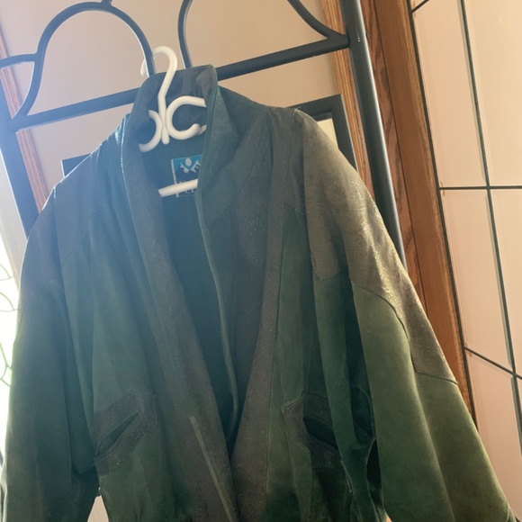 80s Northern Climate Oversized Suede Jacket - Picture 5 of 5